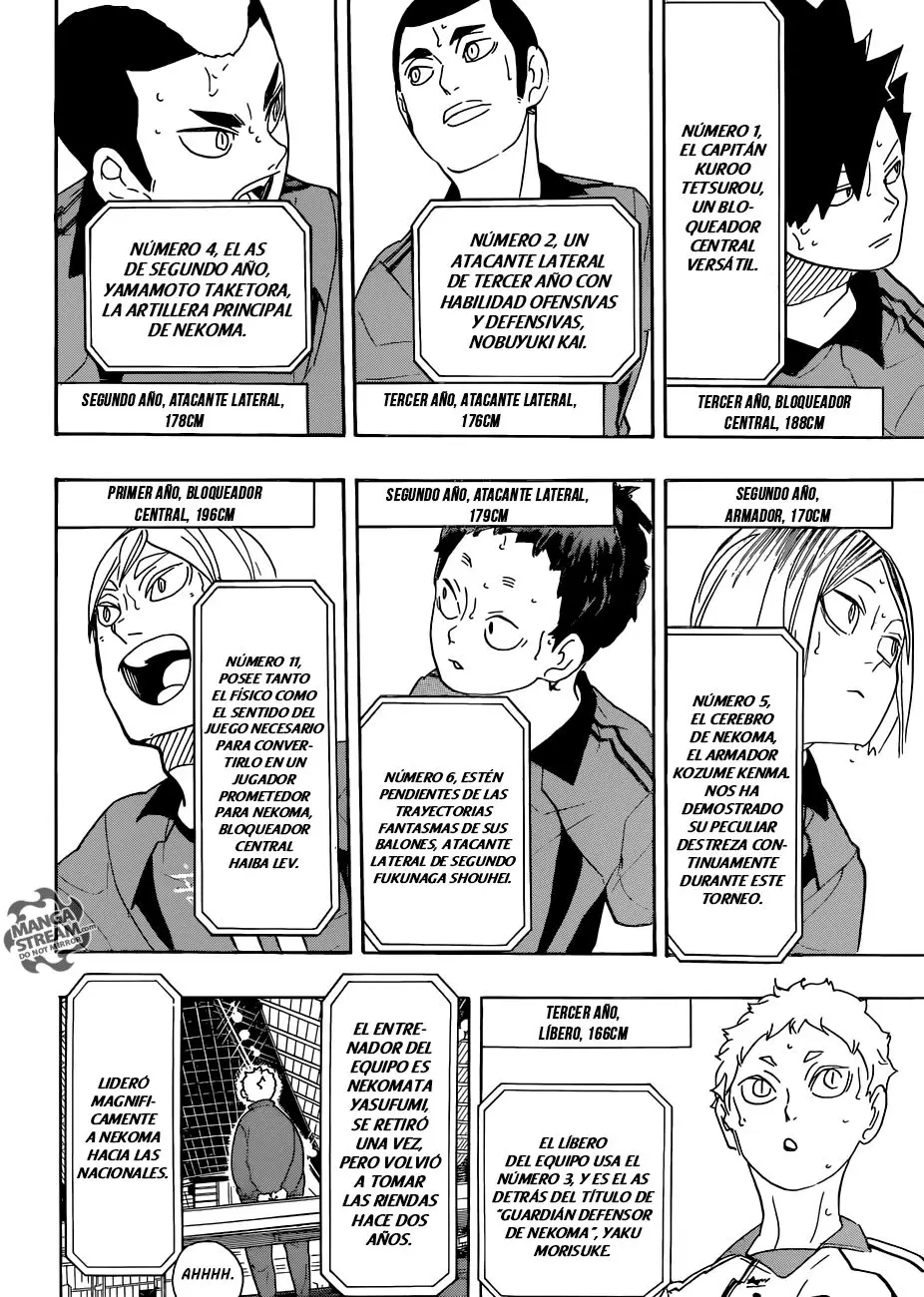 Haikyu!! capítulo 293, página 14