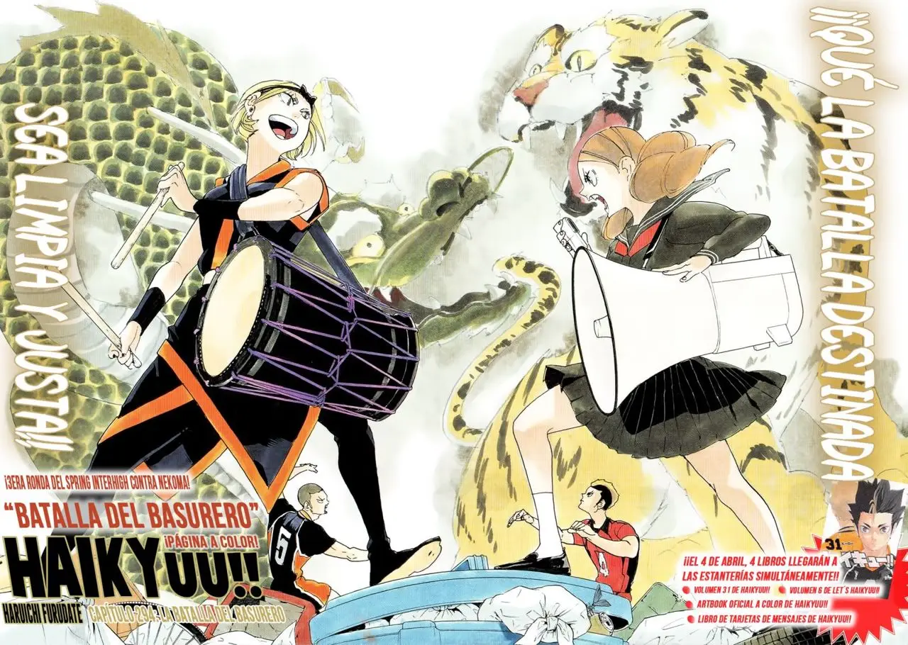 Haikyu!! capítulo 294, página 2