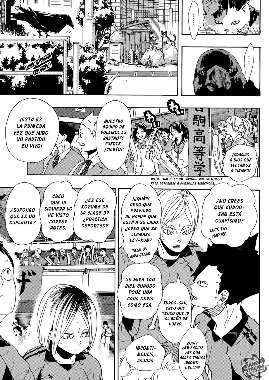 Haikyu!! capítulo 294, página 3