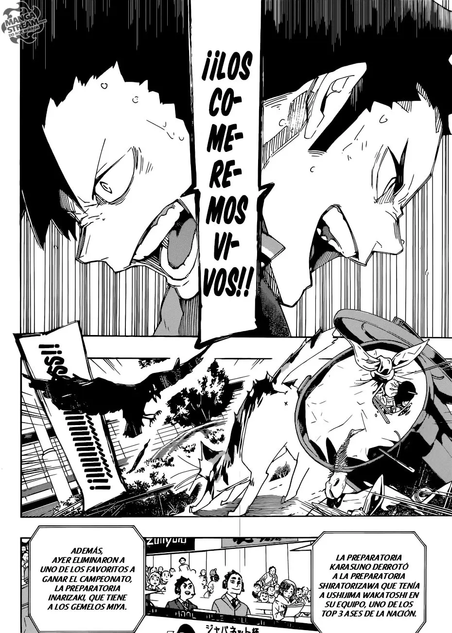 Haikyu!! capítulo 294, página 6