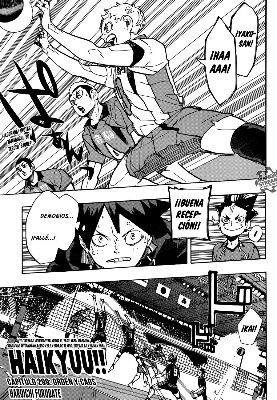 Haikyu!! capítulo 299, página 2