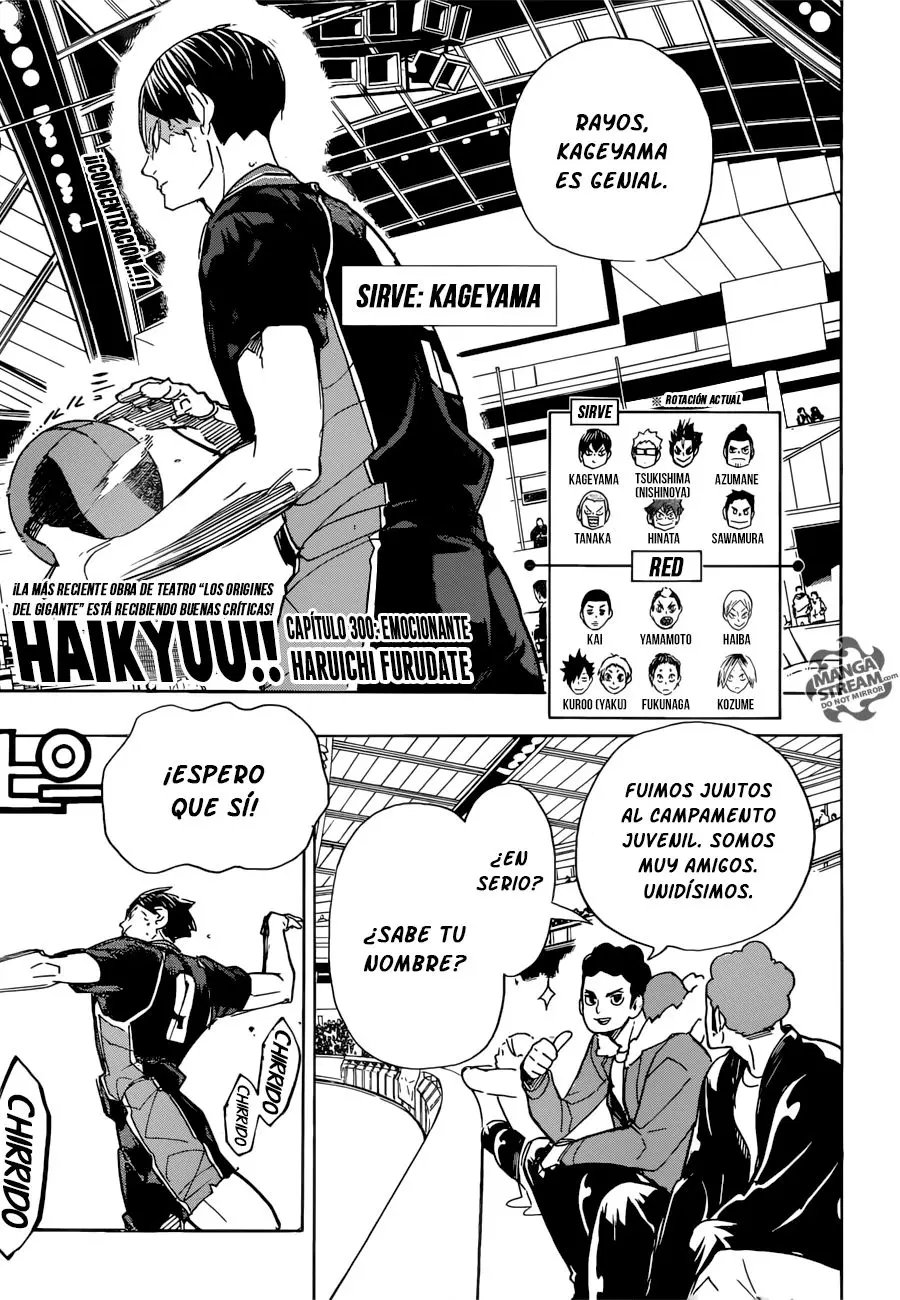 Haikyu!! capítulo 300, página 2