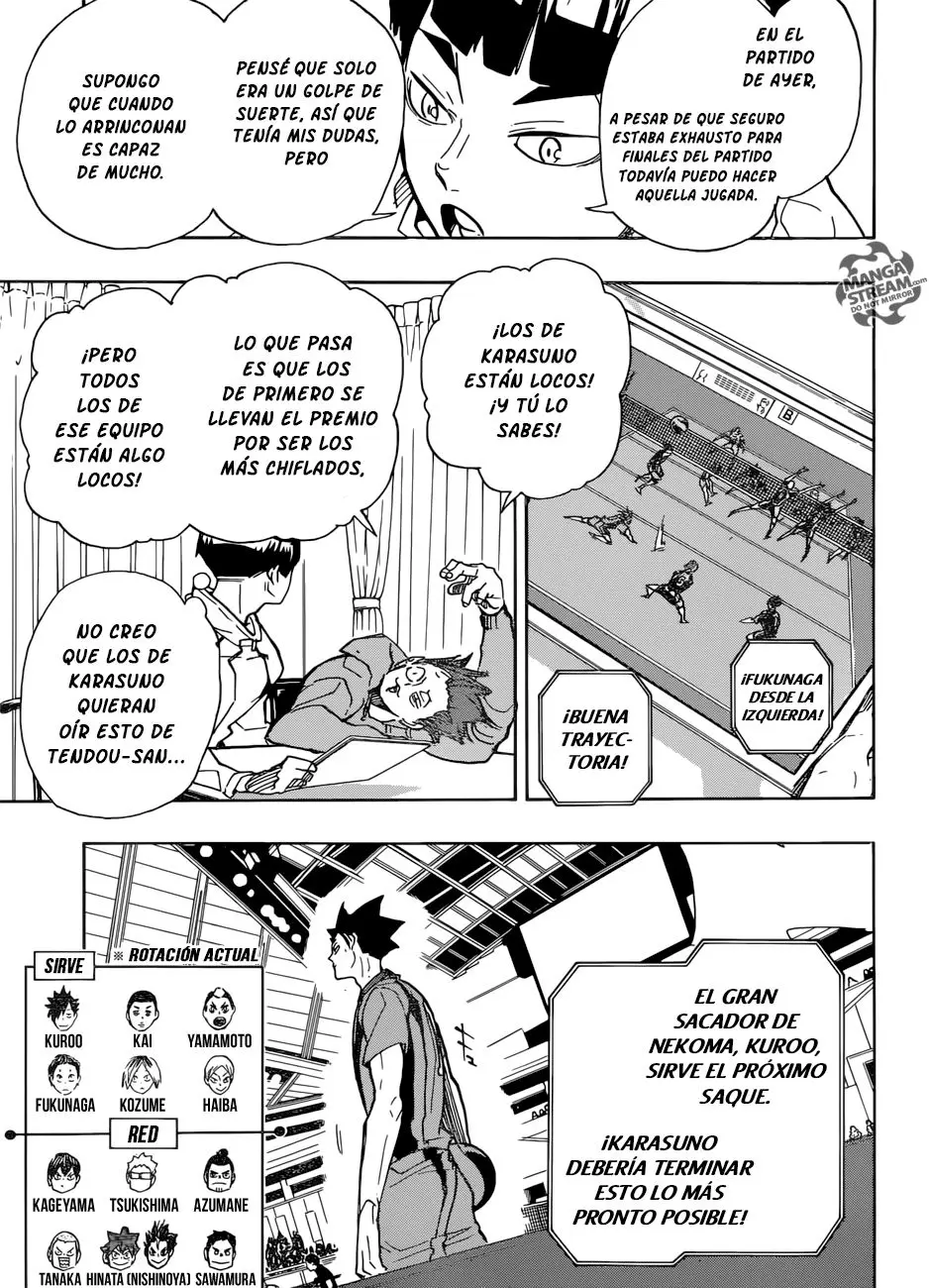Haikyu!! capítulo 301, página 10
