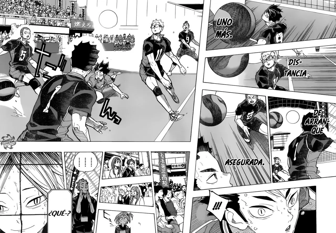 Haikyu!! capítulo 304, página 15