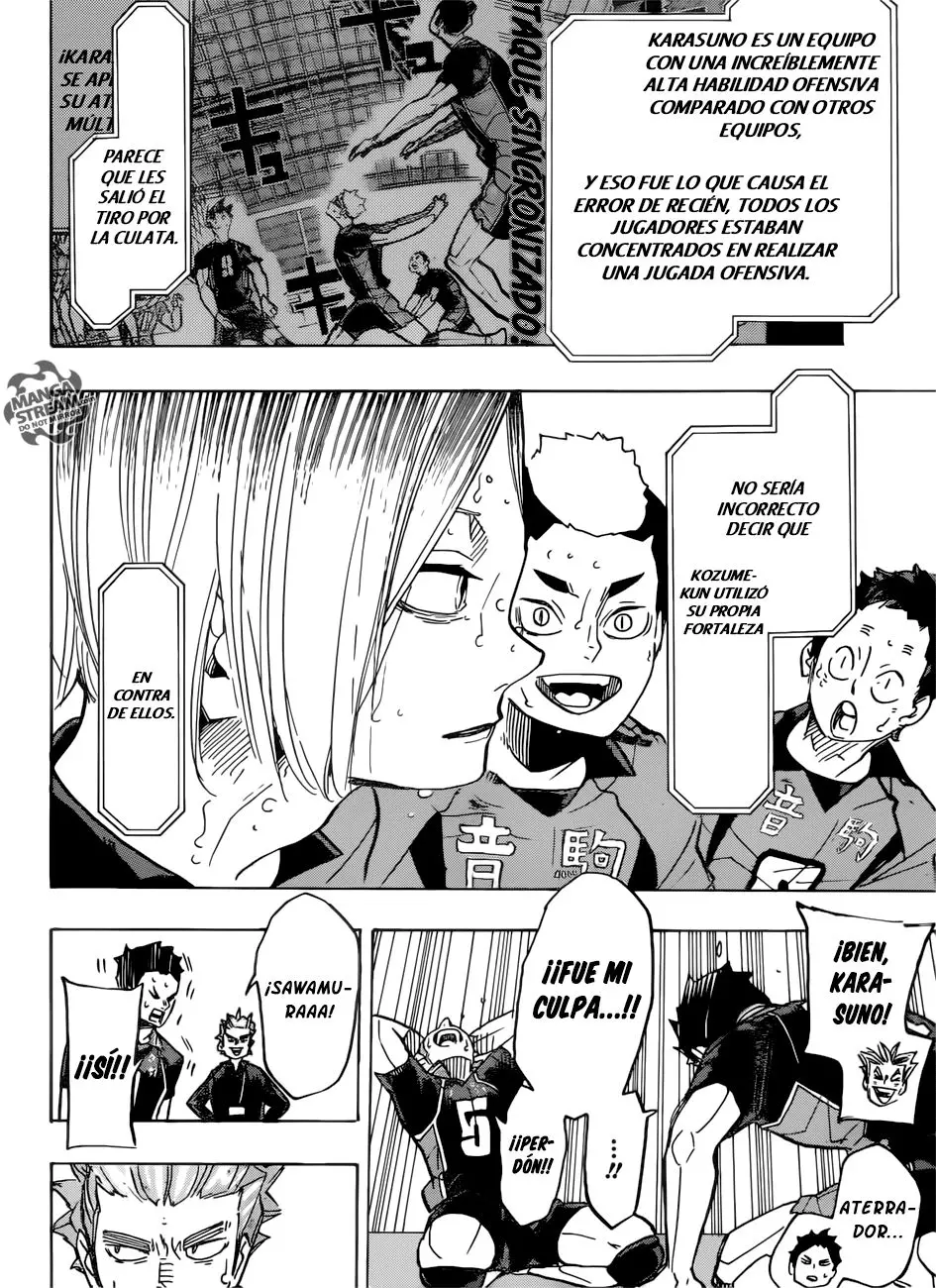 Haikyu!! capítulo 304, página 18