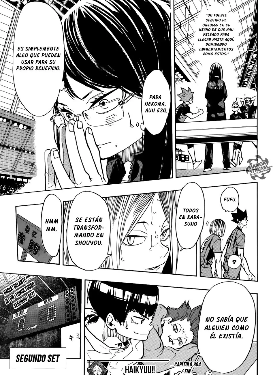 Haikyu!! capítulo 304, página 19