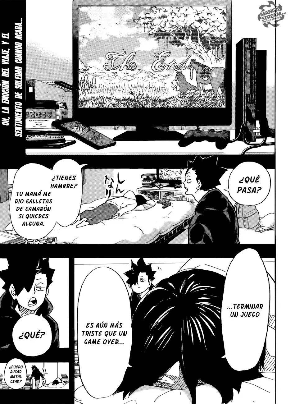 Haikyu!! capítulo 305, página 2