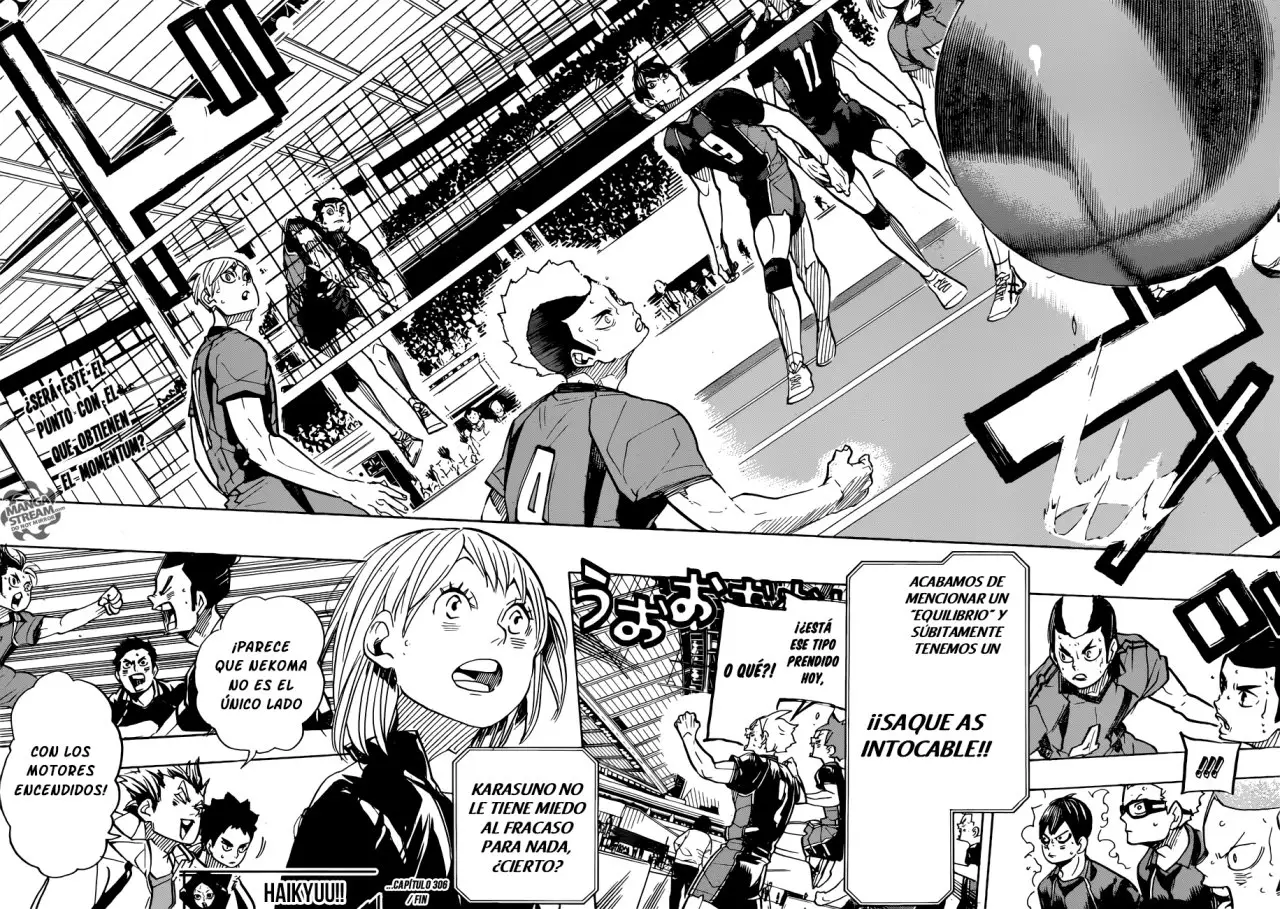Haikyu!! capítulo 306, página 18