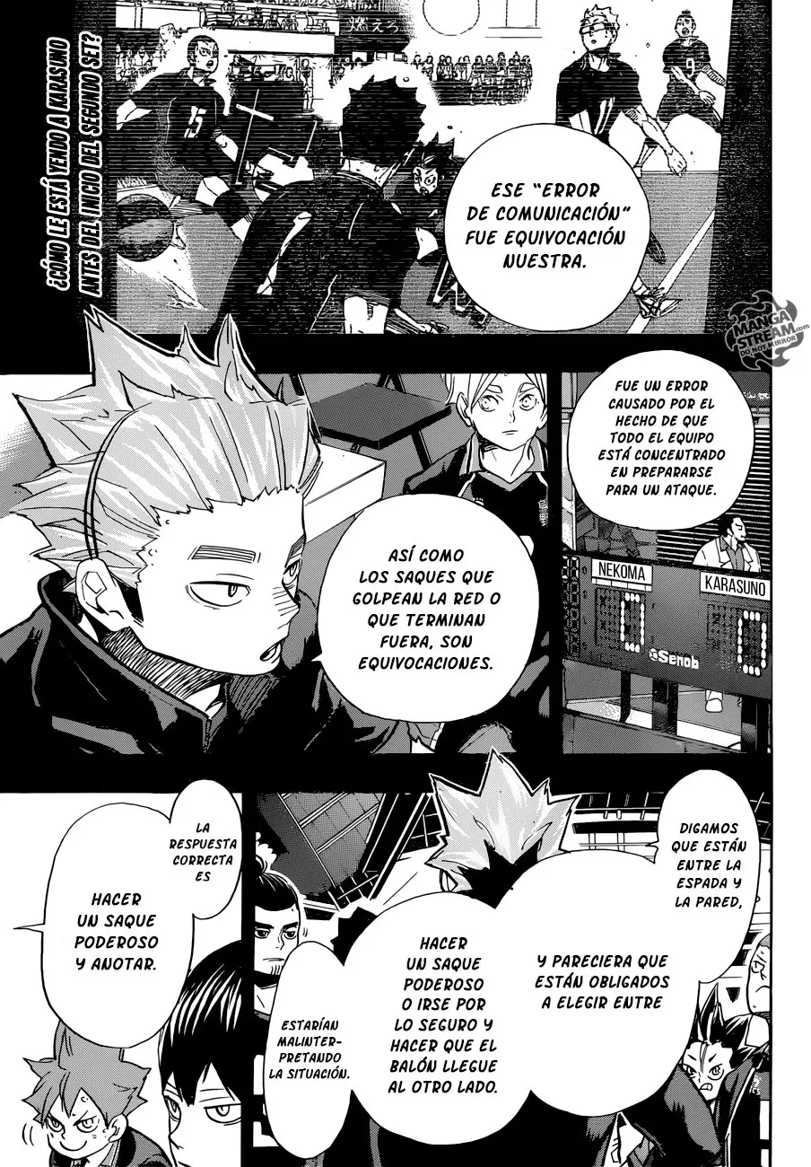 Haikyu!! capítulo 307, página 2