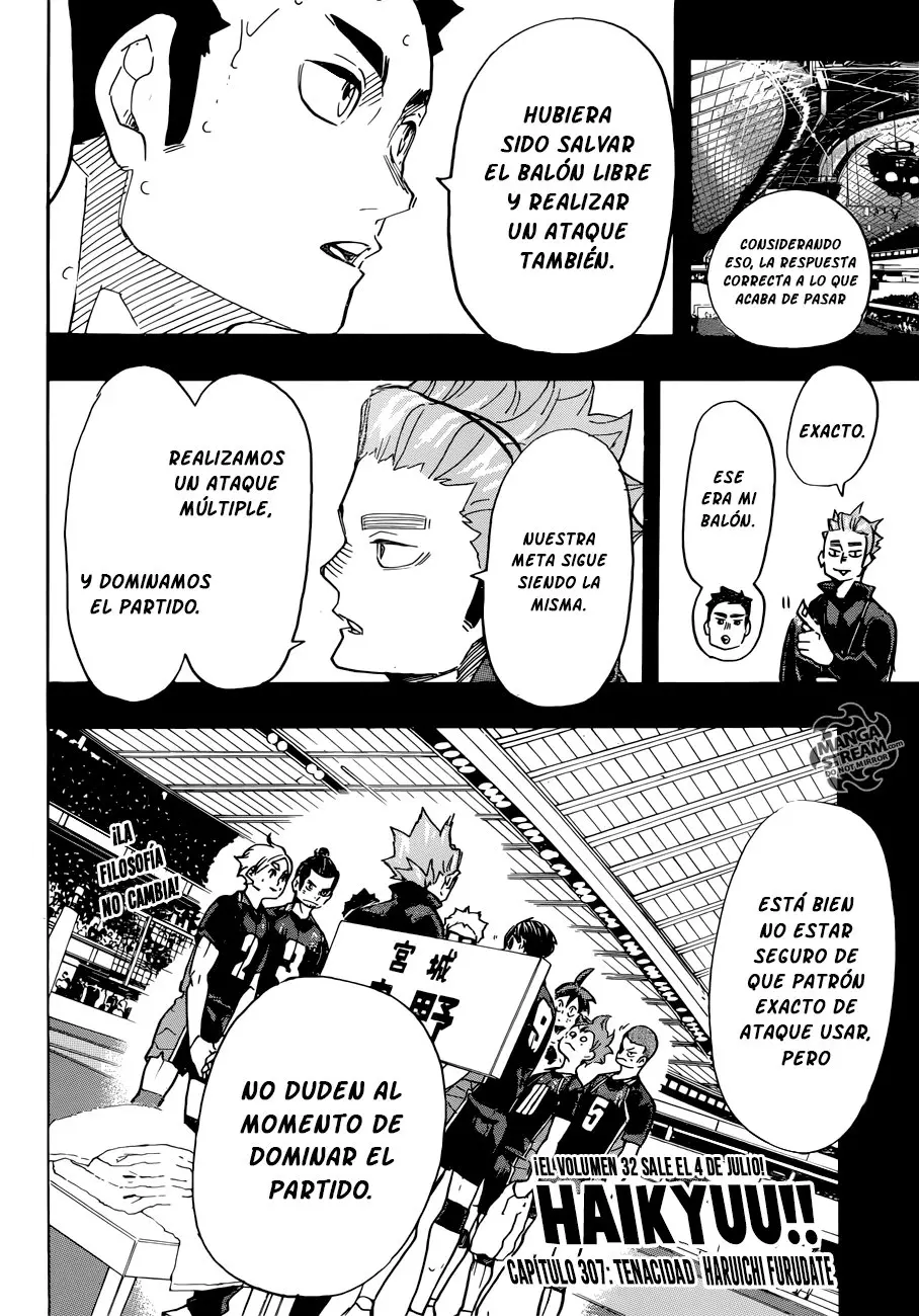 Haikyu!! capítulo 307, página 3