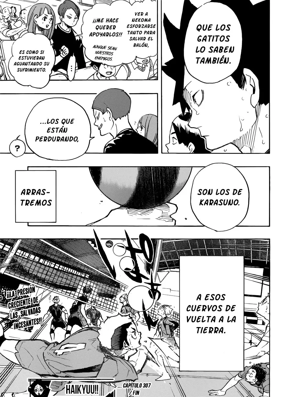 Haikyu!! capítulo 307, página 19