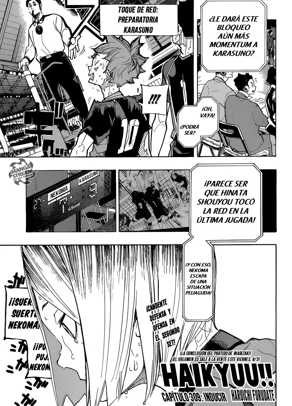 Haikyu!! capítulo 309, página 2