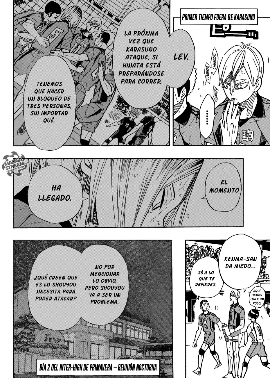 Haikyu!! capítulo 310, página 10