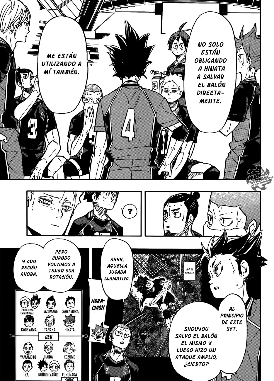 Haikyu!! capítulo 310, página 13