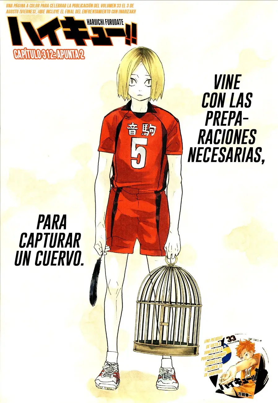 Haikyu!! capítulo 312, página 2