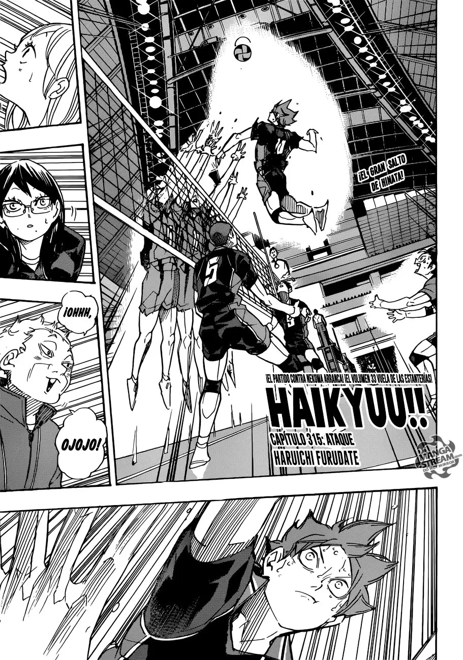 Haikyu!! capítulo 315, página 2