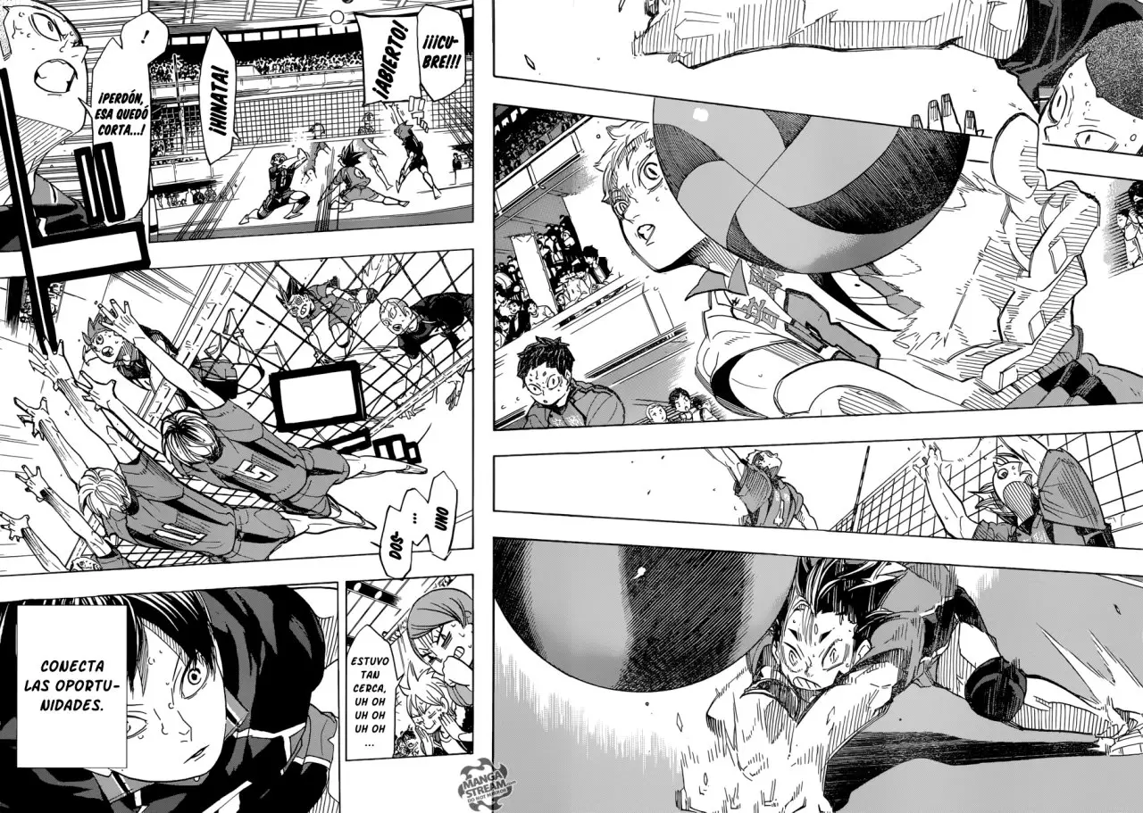 Haikyu!! capítulo 319, página 3