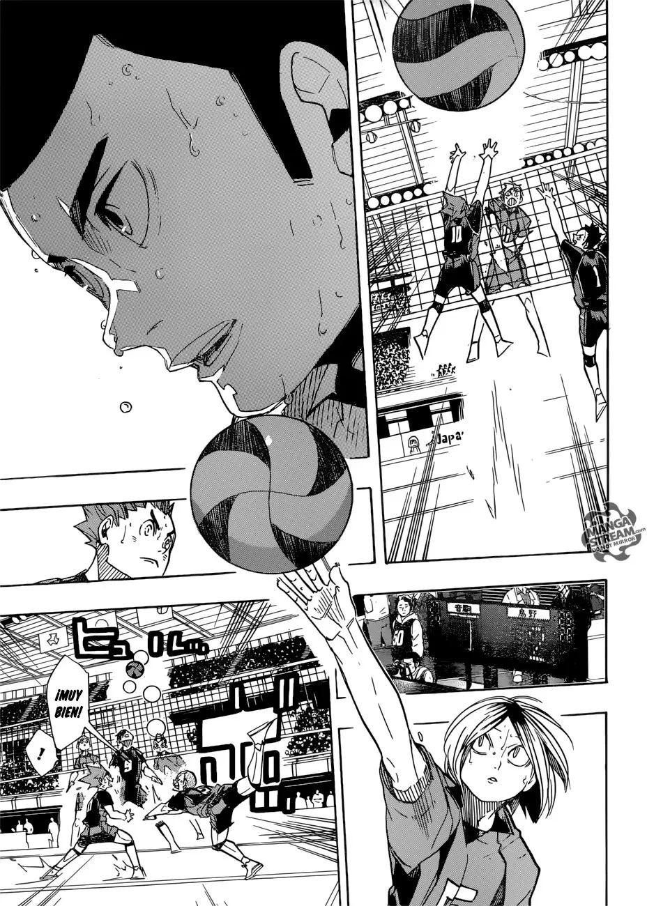 Haikyu!! capítulo 319, página 9