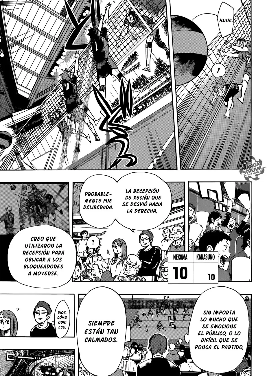 Haikyu!! capítulo 321, página 6