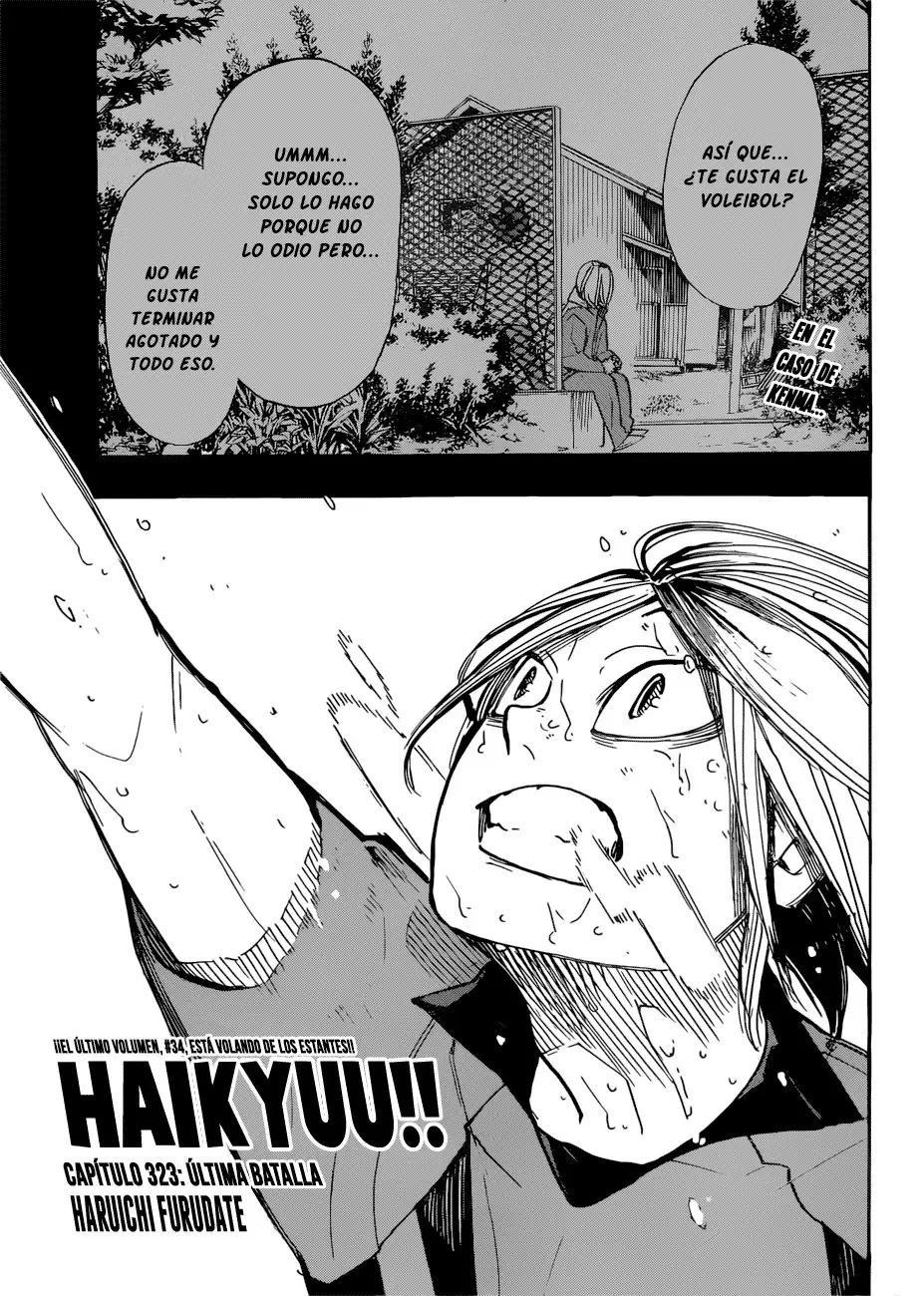 Haikyu!! capítulo 323, página 2