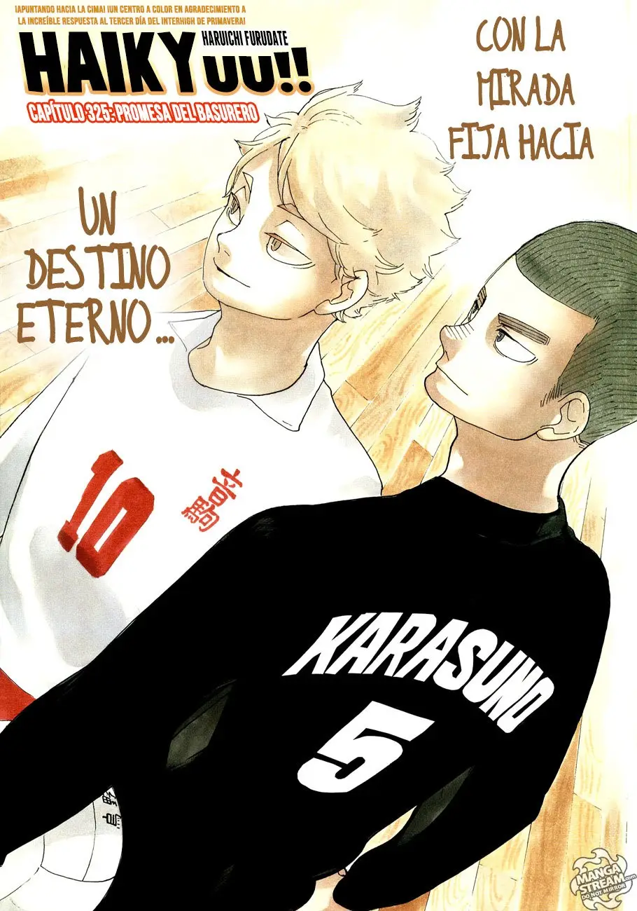 Haikyu!! capítulo 325, página 2