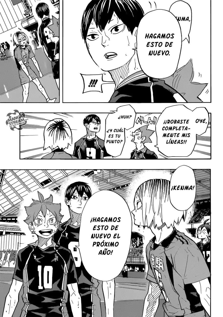 Haikyu!! capítulo 325, página 15