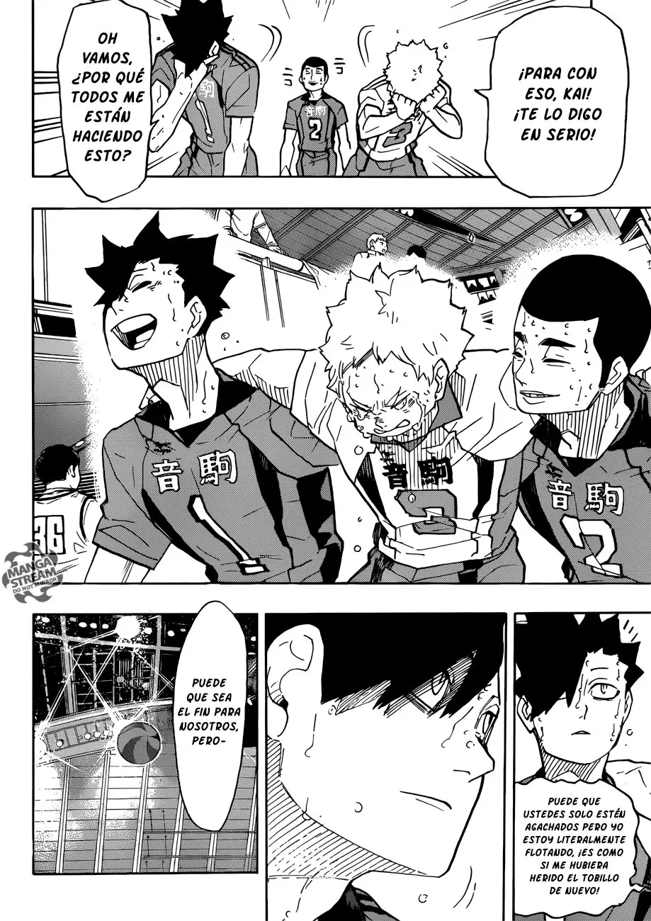 Haikyu!! capítulo 325, página 18