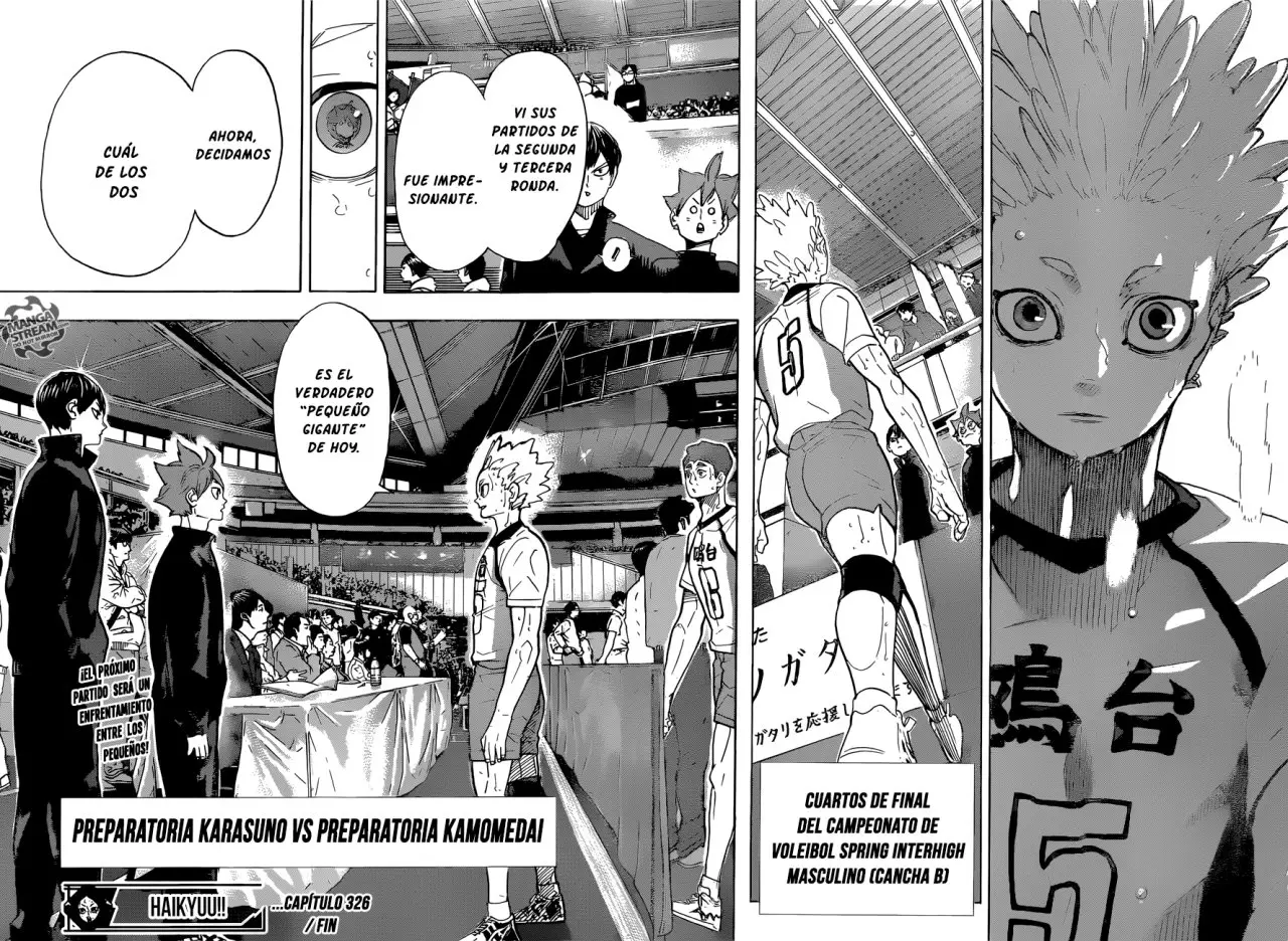 Haikyu!! capítulo 326, página 19