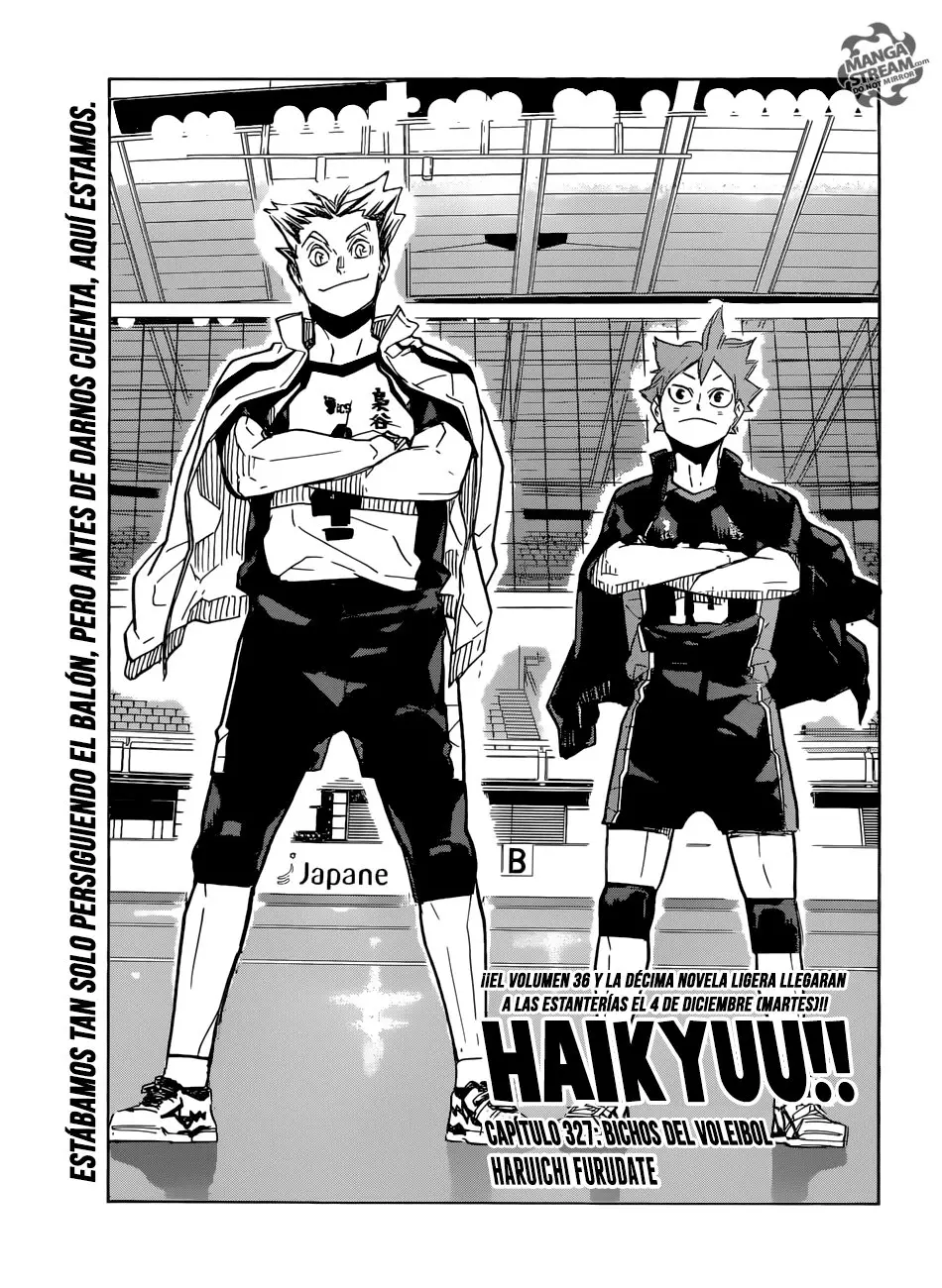 Haikyu!! capítulo 327, página 2
