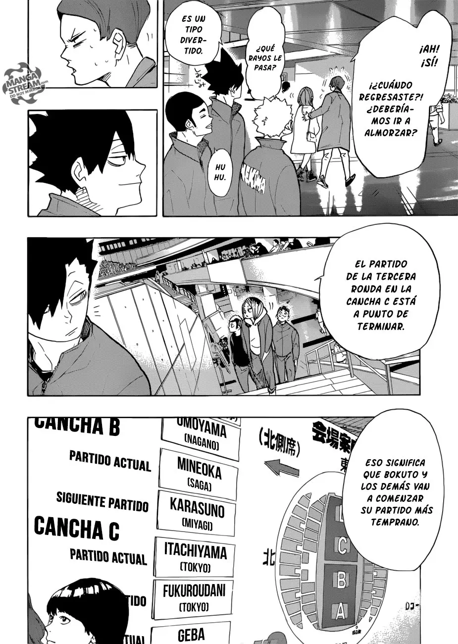 Haikyu!! capítulo 327, página 15
