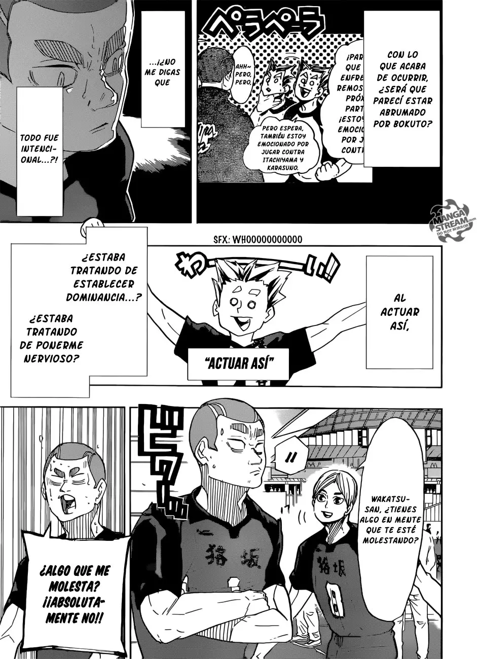 Haikyu!! capítulo 327, página 18