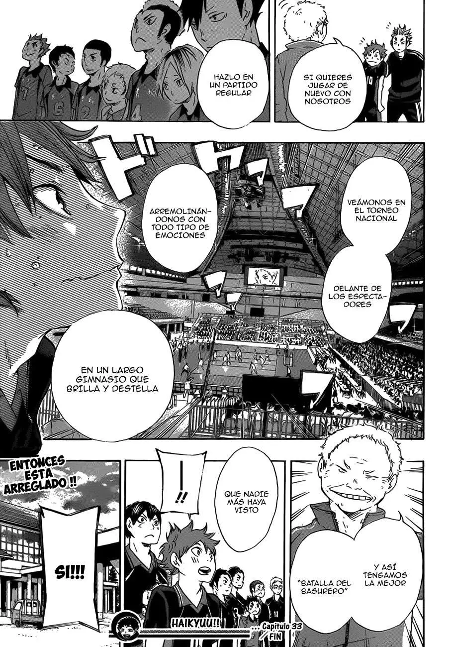 Haikyu!! capítulo 33, página 17