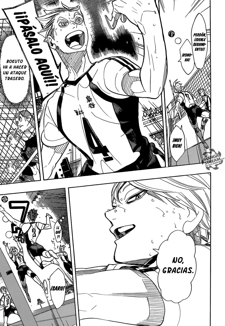 Haikyu!! capítulo 333, página 8