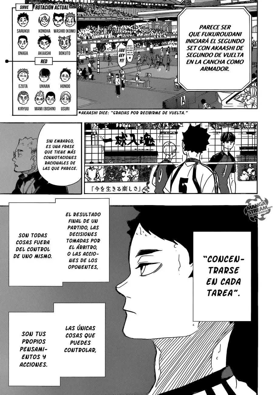 Haikyu!! capítulo 333, página 14