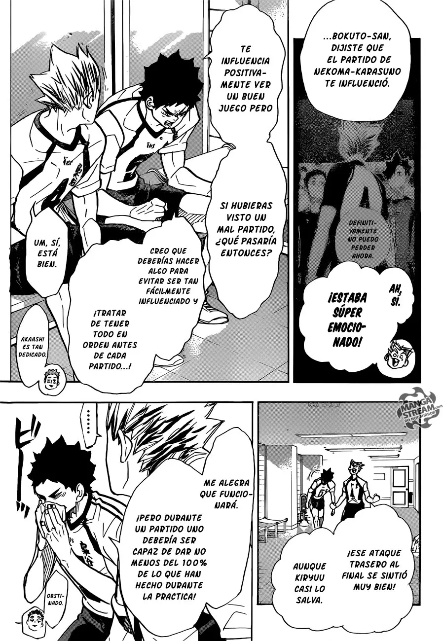 Haikyu!! capítulo 337, página 15
