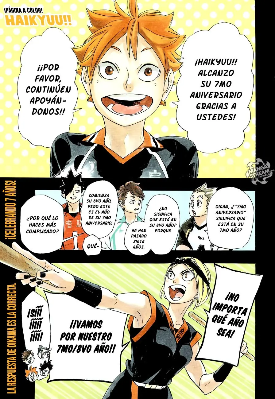 Haikyu!! capítulo 338, página 3