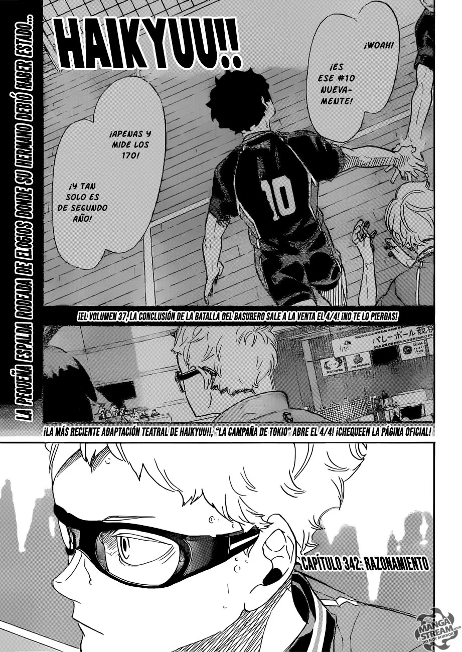 Haikyu!! capítulo 342, página 2