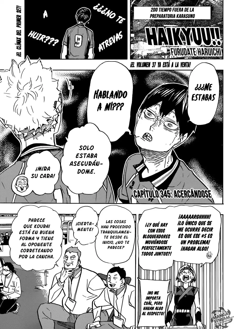 Haikyu!! capítulo 345, página 2