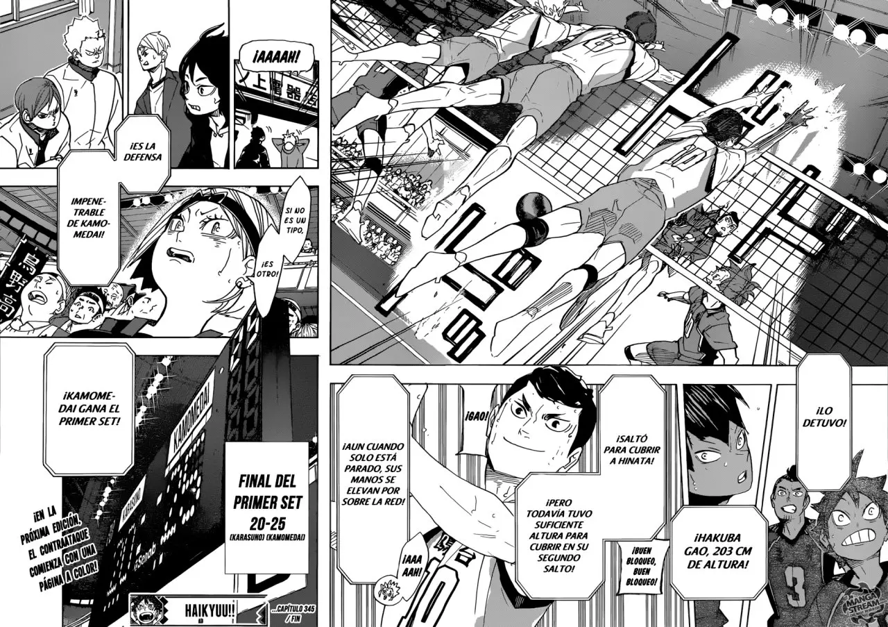 Haikyu!! capítulo 345, página 16