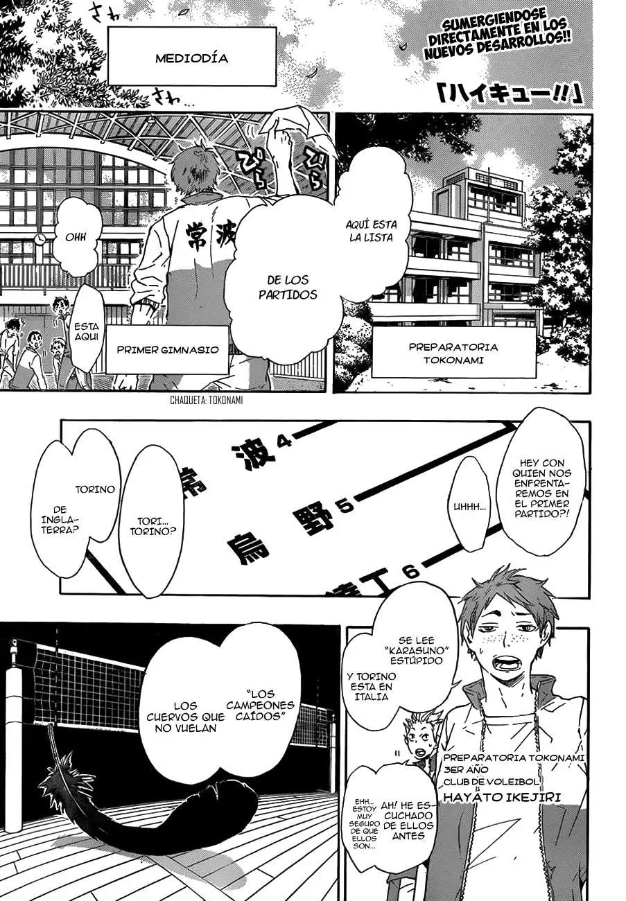 Haikyu!! capítulo 35, página 2