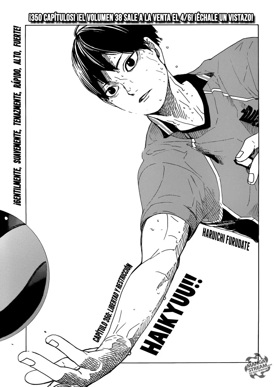 Haikyu!! capítulo 350, página 2