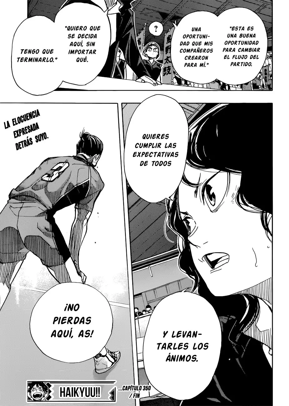 Haikyu!! capítulo 350, página 19