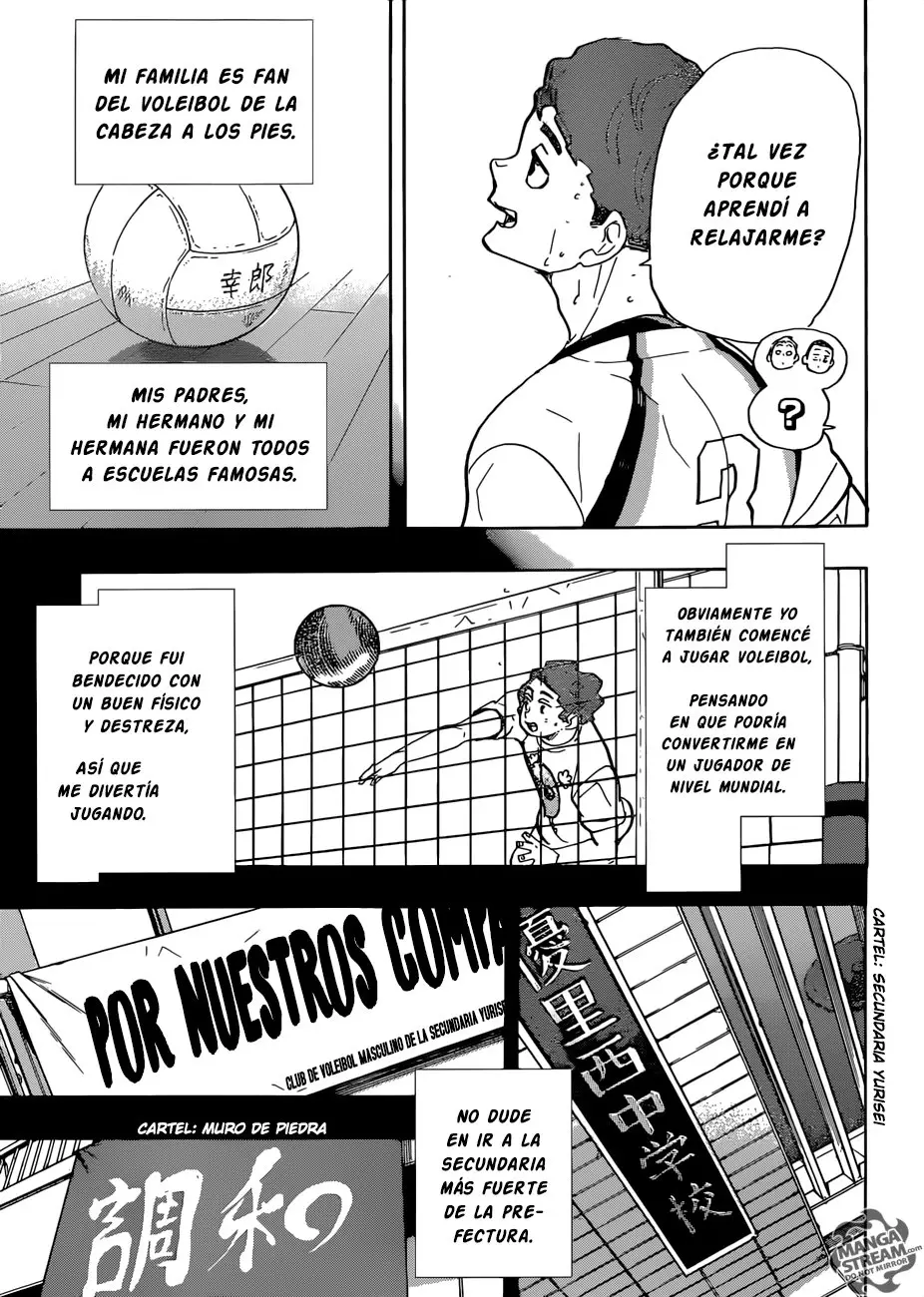 Haikyu!! capítulo 351, página 4