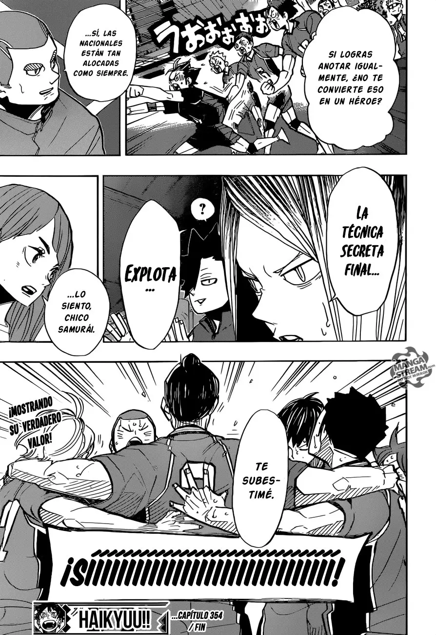 Haikyu!! capítulo 354, página 21