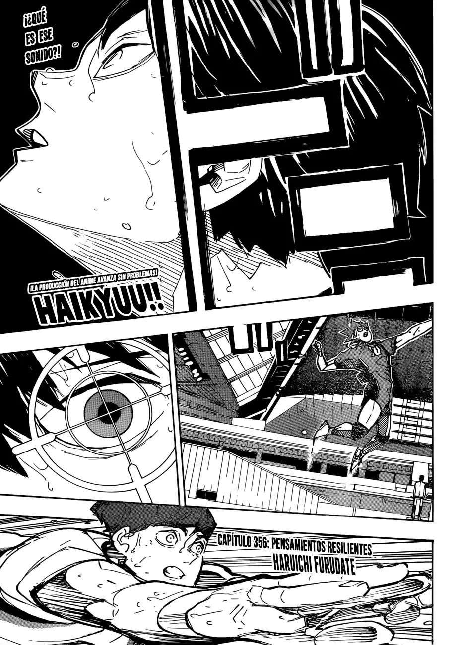 Haikyu!! capítulo 356, página 2