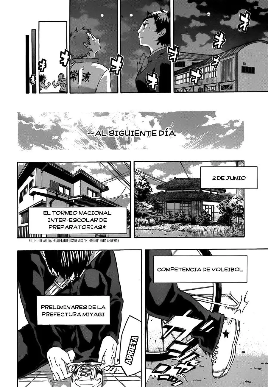 Haikyu!! capítulo 36, página 19