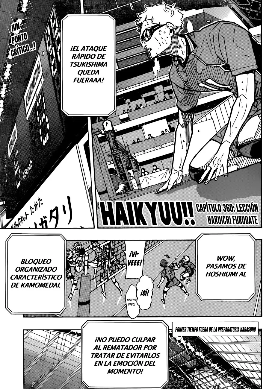 Haikyu!! capítulo 360, página 2