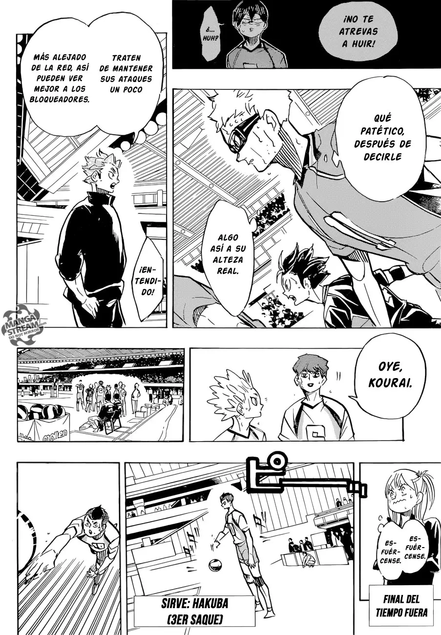 Haikyu!! capítulo 360, página 3