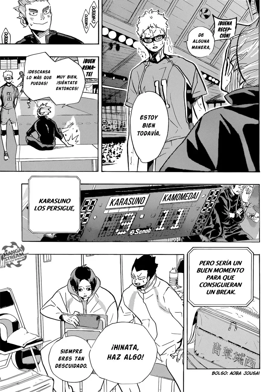 Haikyu!! capítulo 360, página 6