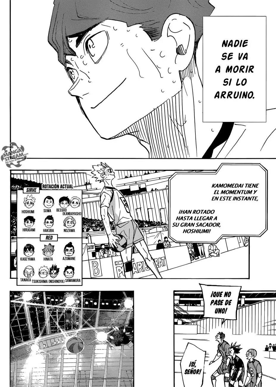 Haikyu!! capítulo 360, página 15